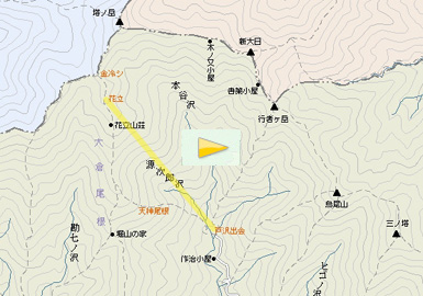 表丹沢ロープウェイ計画線